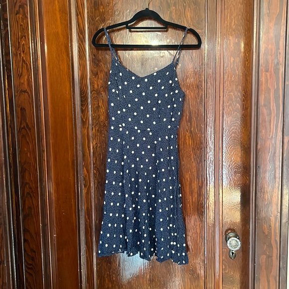 Old Navy Polka Dot Fit and Flare Dress - Picture 1 of 3